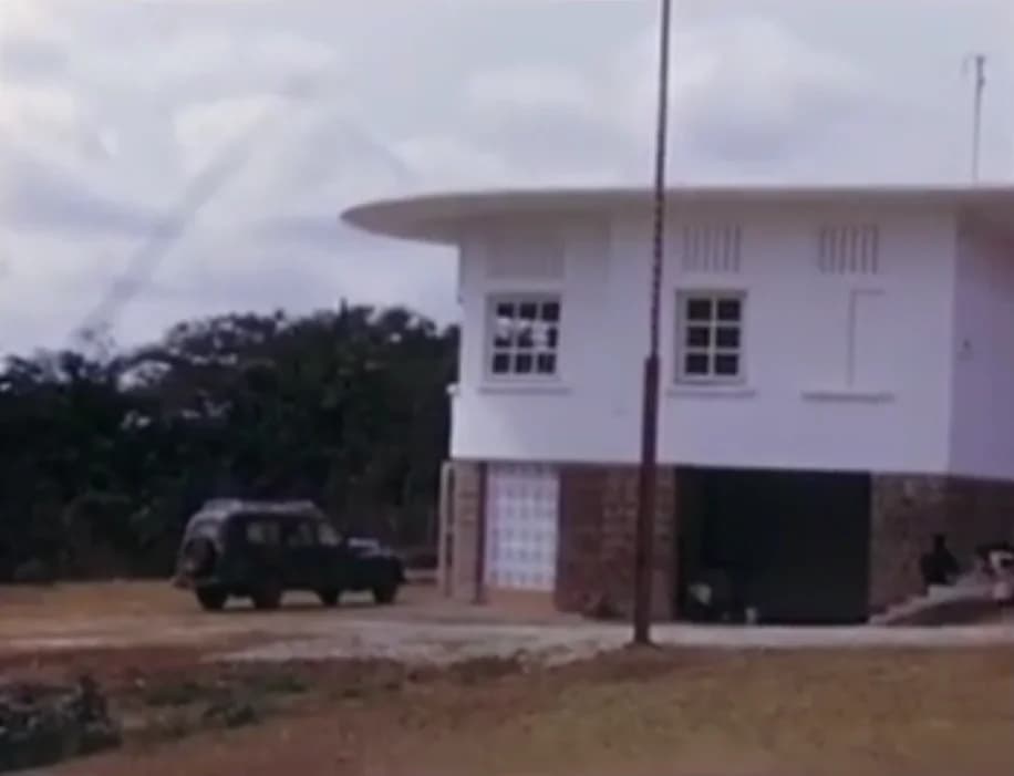 First historic building of the Centre Suisse de Recherches Scientifiques en Côte d’Ivoire