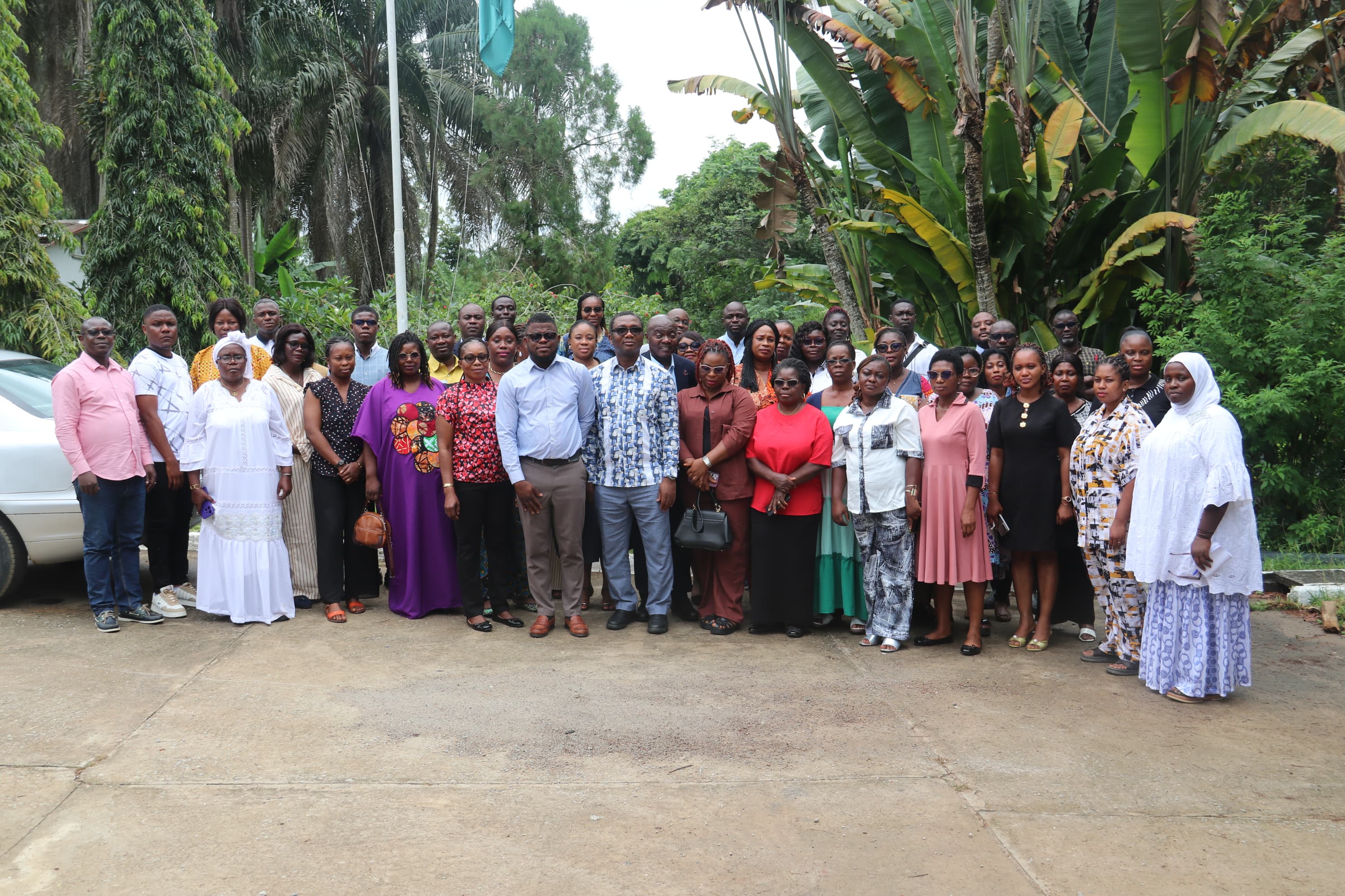 Group photo from the STEP sickle cell disease workshop.