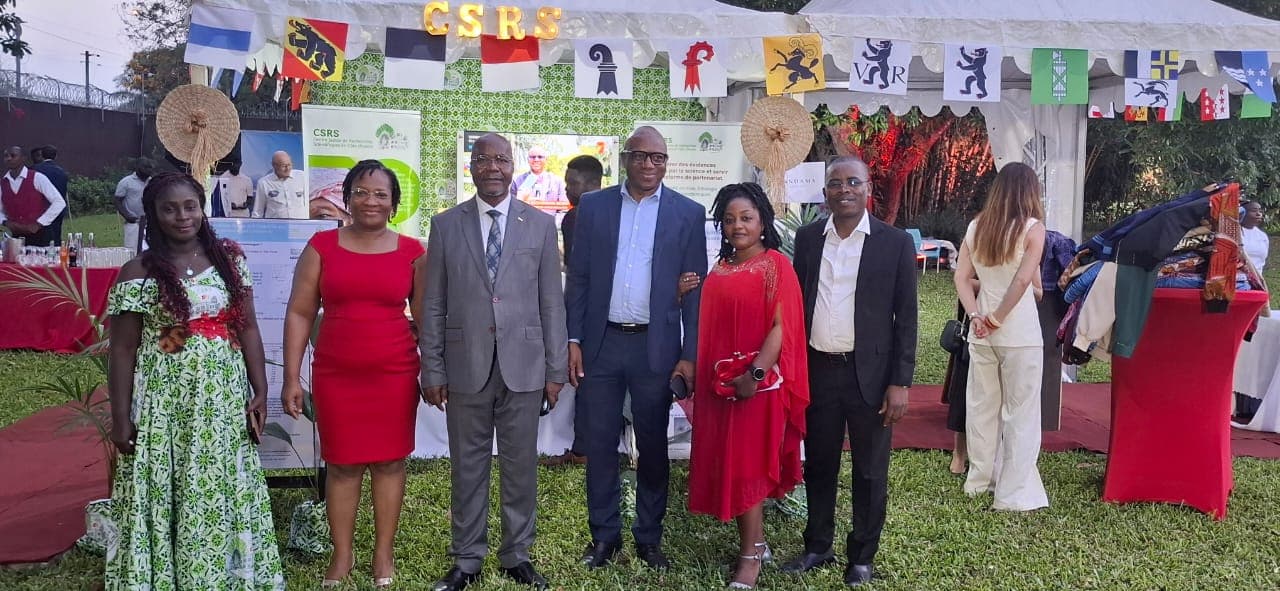 Participation du CSRS au dîner du 08 septembre aux jardins de l'ambassade Suisse en Côte d'Ivoire